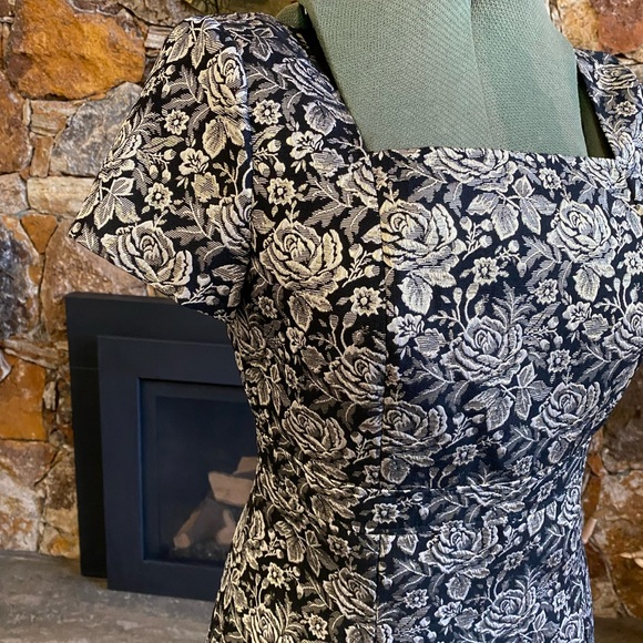 Brooks Brothers brocade dress - Picture 3 of 7